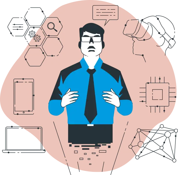 Ilustración consultoria TI HardBoxs