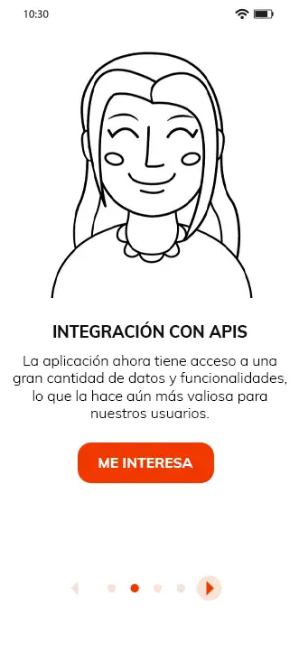 testimonio app con integraciones